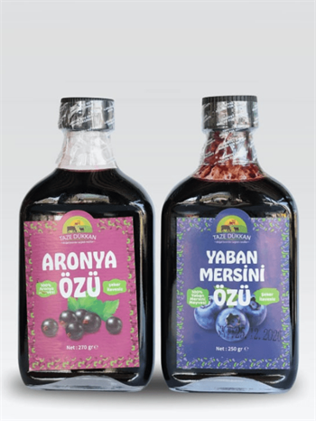 Aronya Özü Yaban Mersini Özü Avantajlı Set