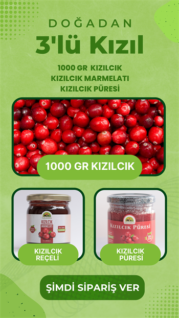 Doğadan Kızılcık Seti