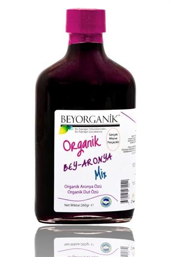 Organik Bey-Aronya Mix Gerçek Meyve Parçacıklı 260 g