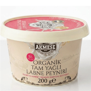 Organik Labne Peyniri 200 grSüt Yoğurt Peynir Tereyağ