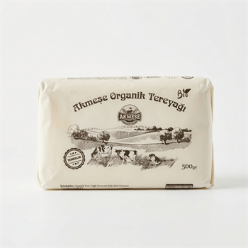 Organik Yemeklik Tereyağ 500 grSüt Yoğurt Peynir Tereyağ