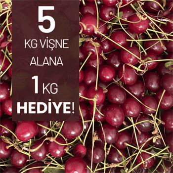 Vişne 5kg Alana 1kg Hediye (Sadece İstanbul - Bursa ve Yalova Teslim)Meyve Sebze