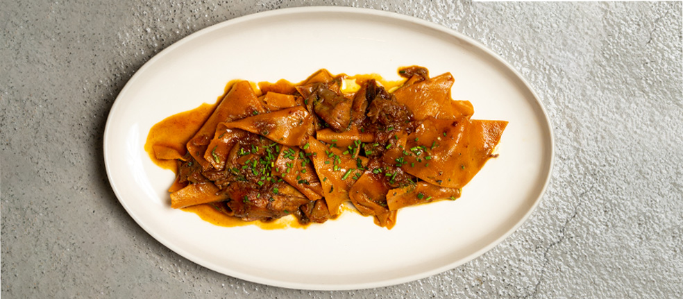 Pappardelle Kaburga Ragu