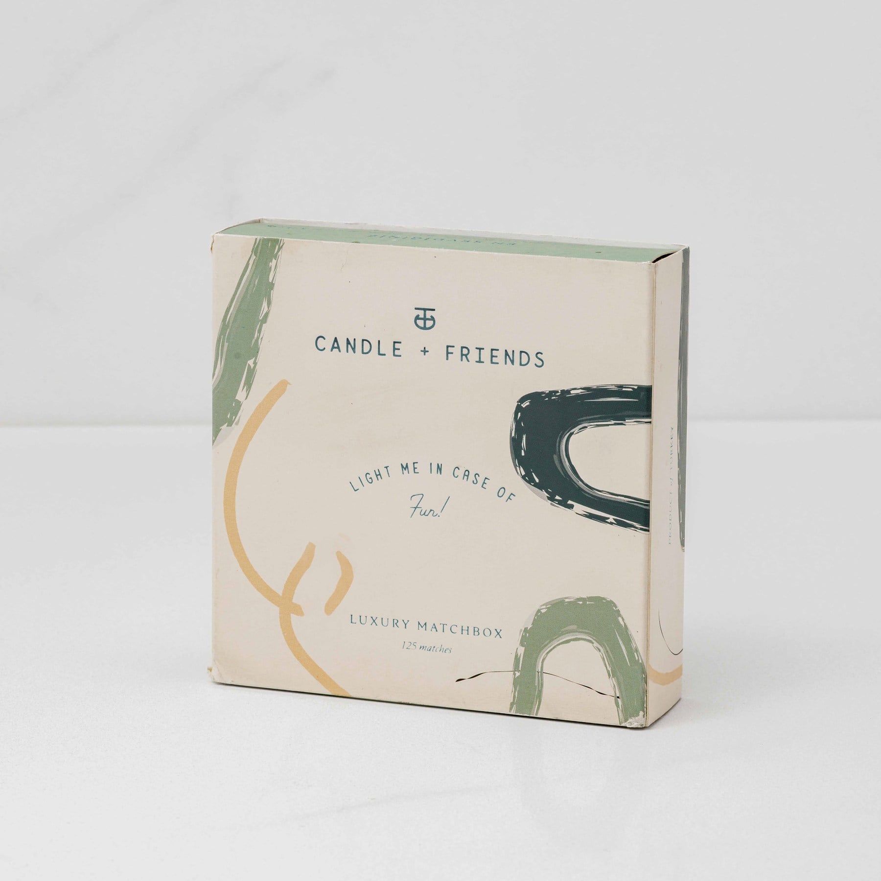Candle + Friends no.4 White Patchouli Giant Kibrit Kutusu