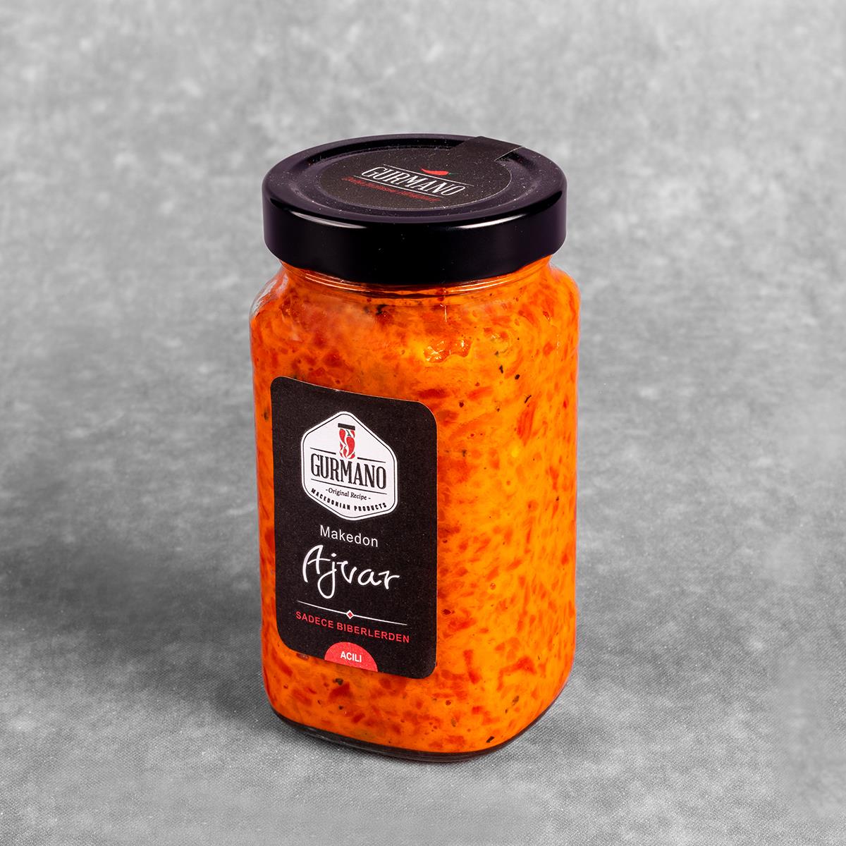 Gurmano Makedon Ajvar Acılı 490gr