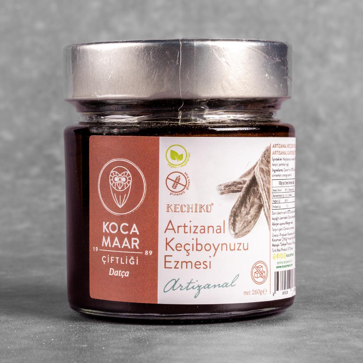 Kocamaar Çiftliği Artizanal Glutensiz Keçiboynuzu Ezmesi 260gr