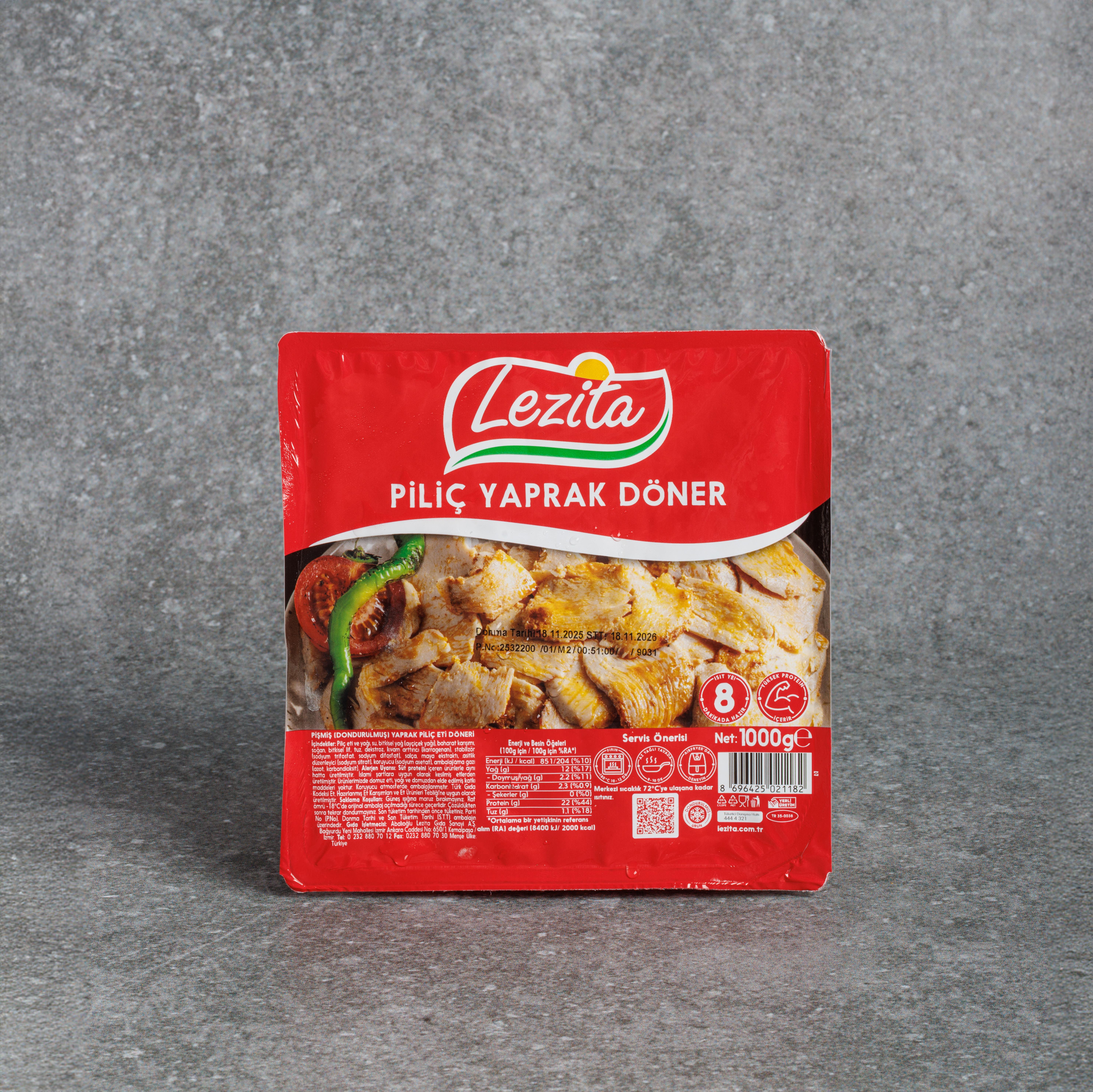 Lezita Piliç Yaprak Döner