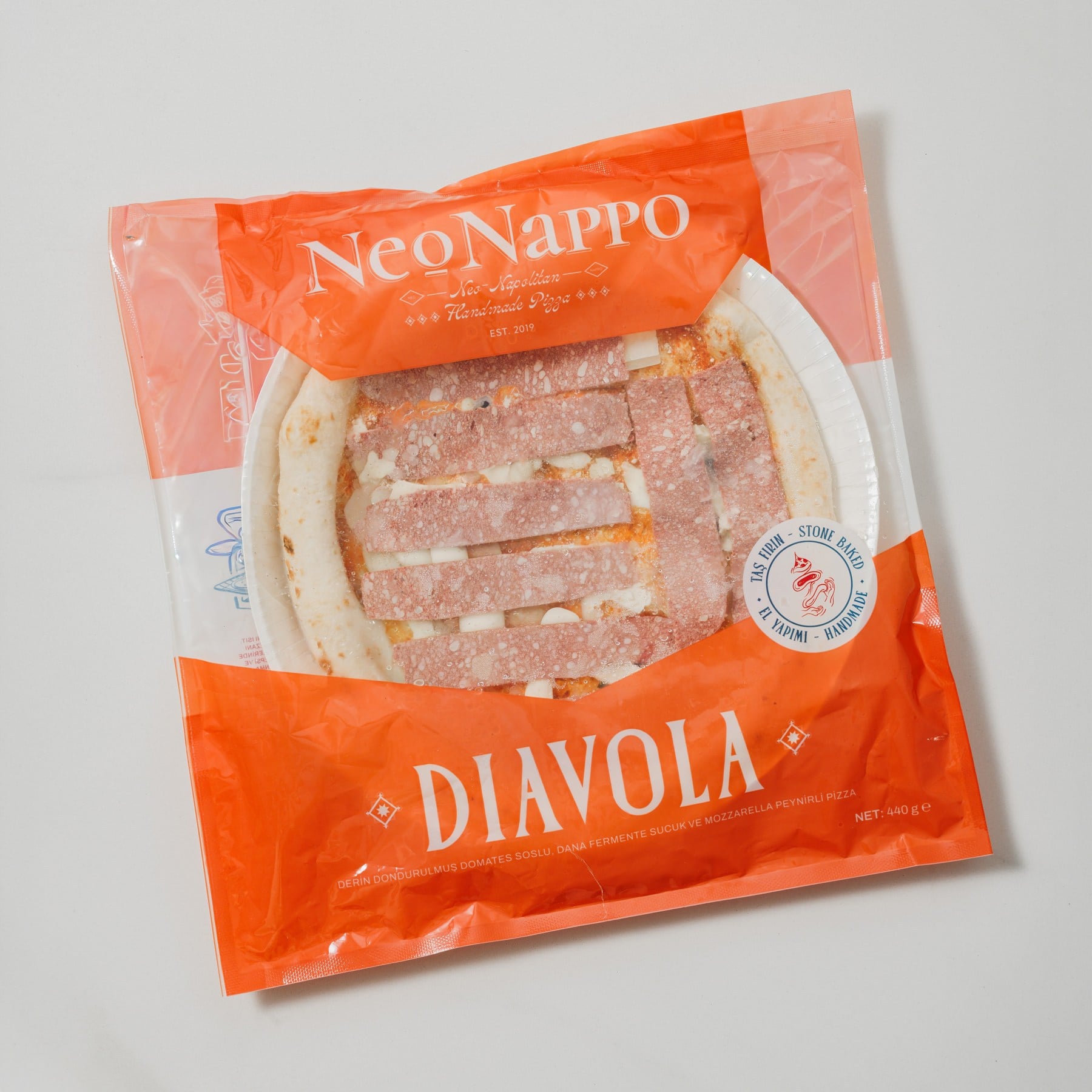 Neo Nappo Diavola Pizza 440g (Donuk)