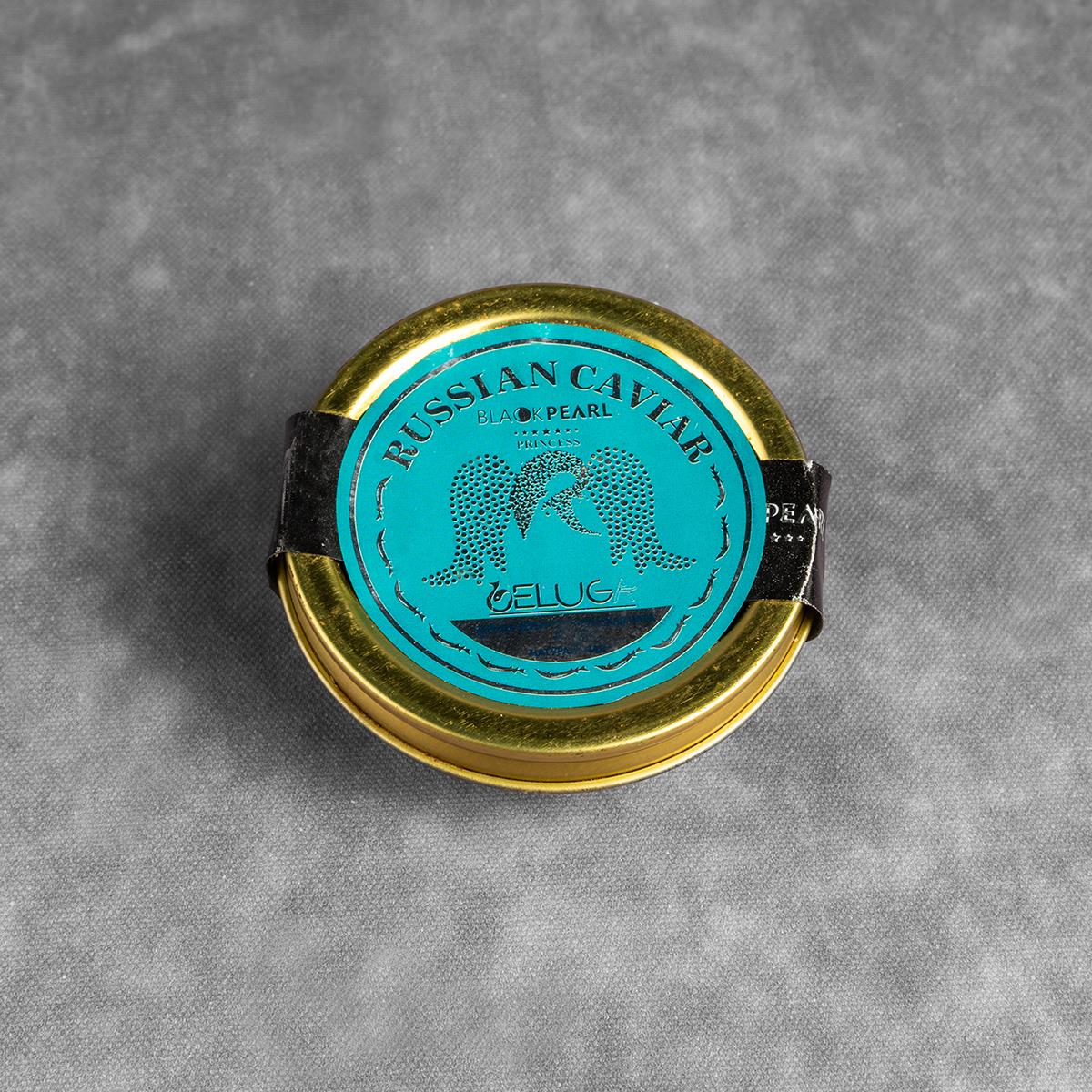 Royal Caviar Black Pearl Beluga Havyar 50gr