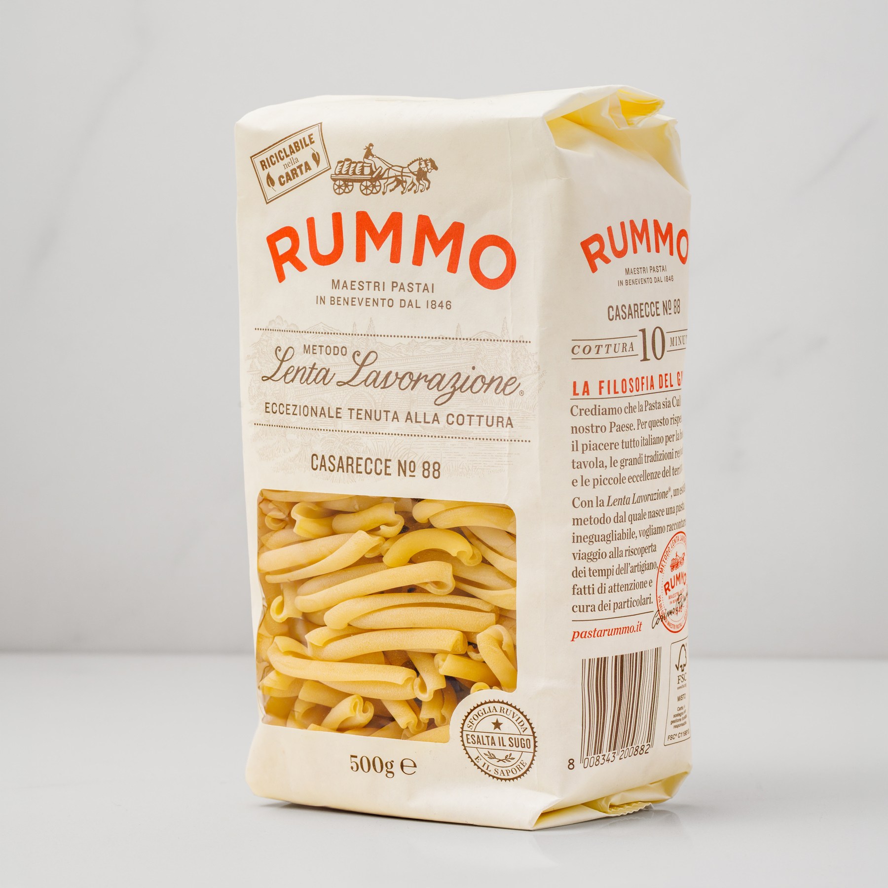 Rummo Makarna Casarecce 500gr