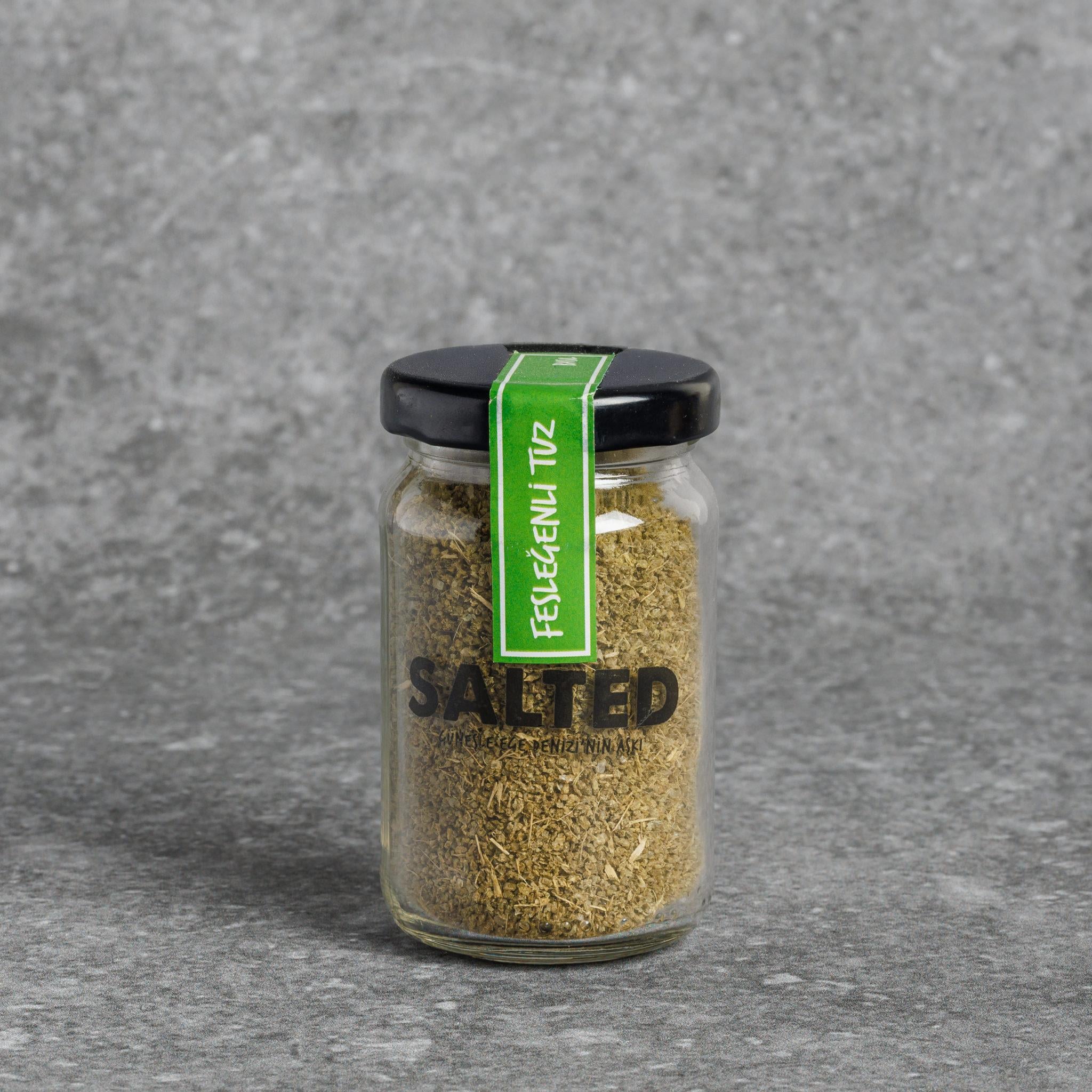Salted Fesleğenli Tuz 60g
