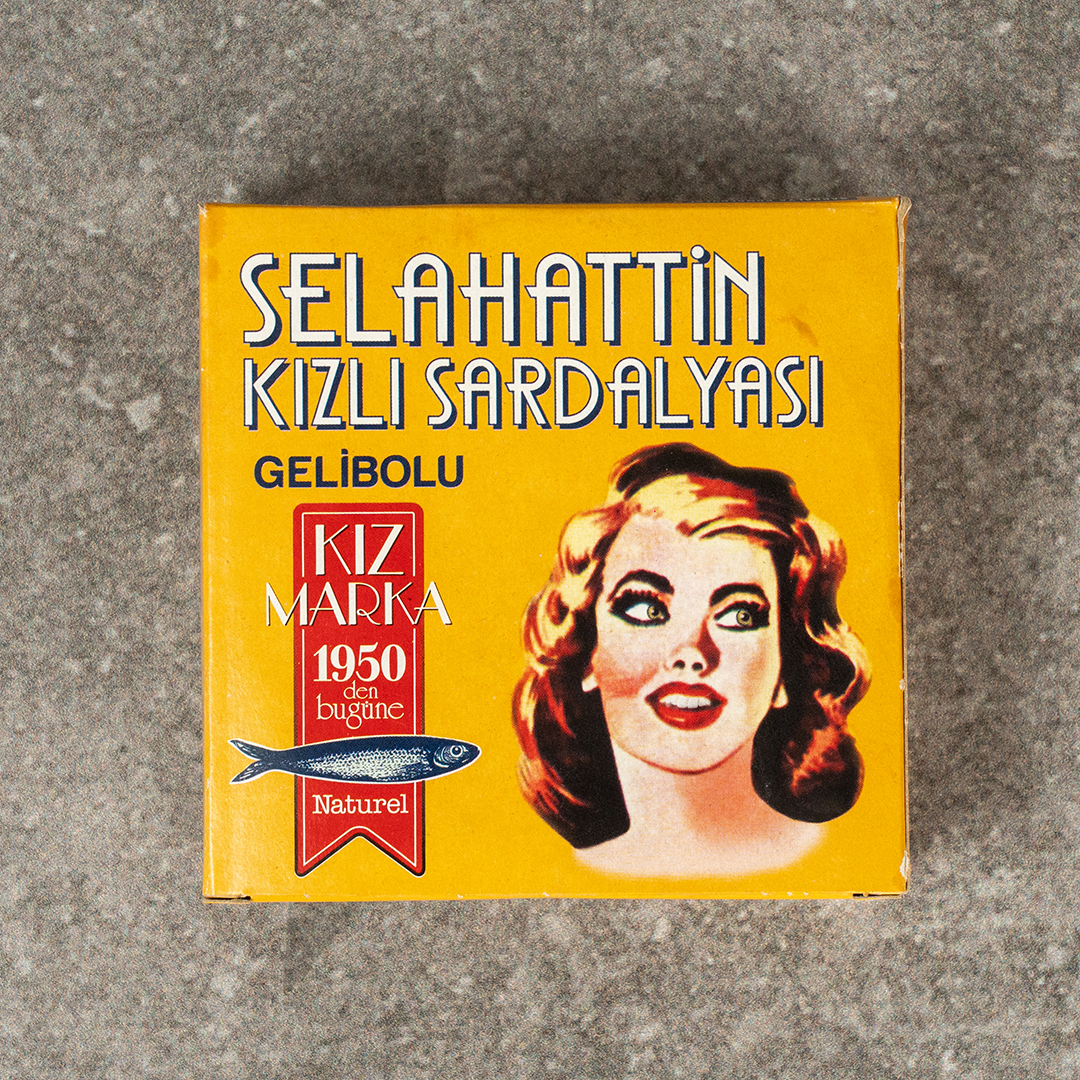 Selahattin Kemerli Kızlı Marka Sardalya Konserve 225g