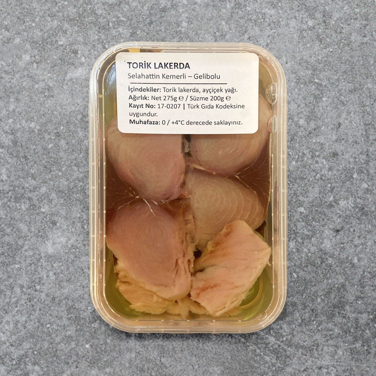 Selahattin Kemerli Torik Lakerda 275g