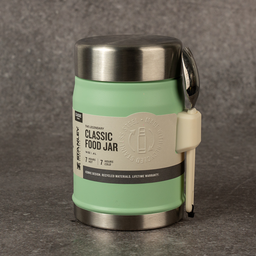 Stanley Klasik Kaşıklı Yemek Termosu 0.4L Yeşil