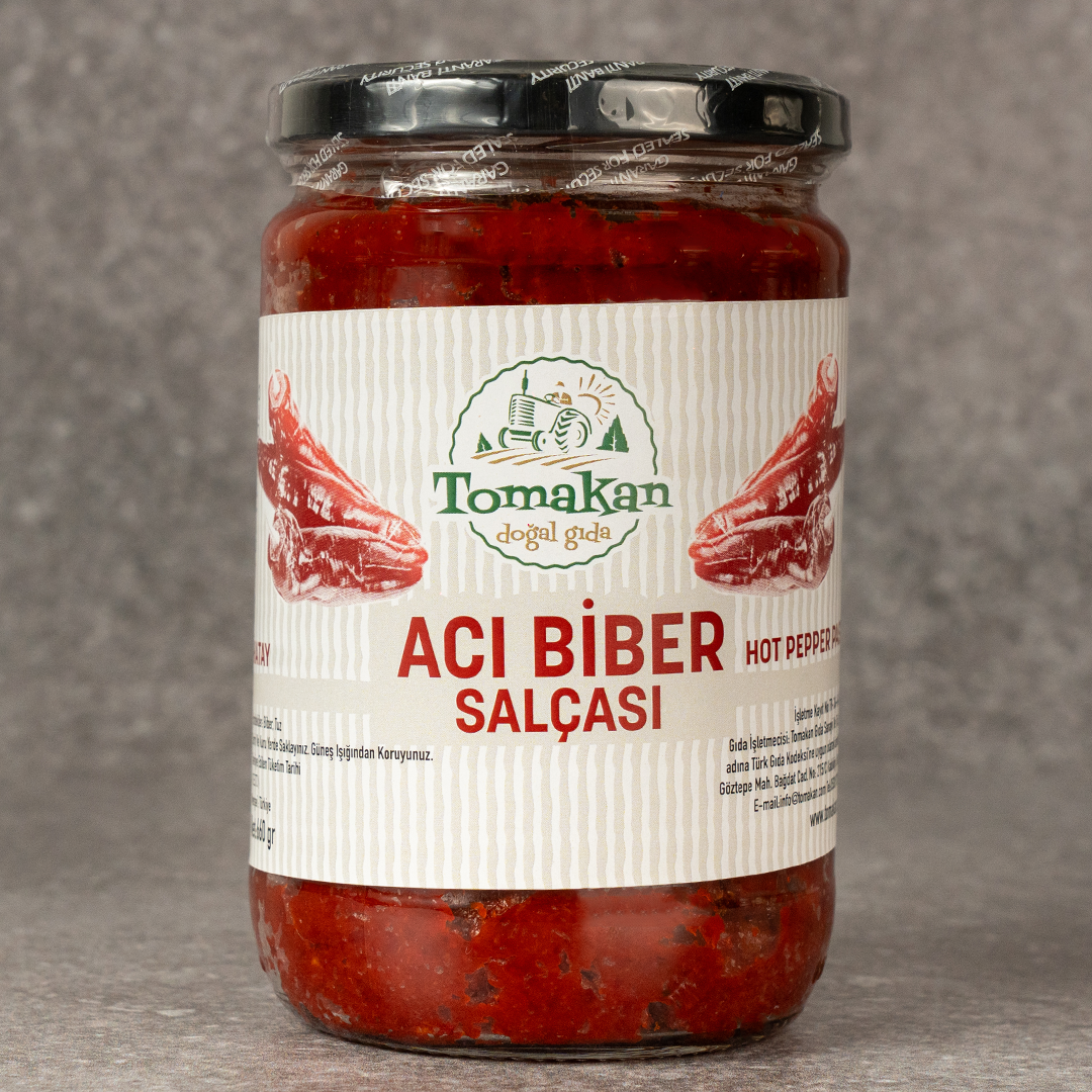 Tomakan Hatay Acı Biber Salçası 660g