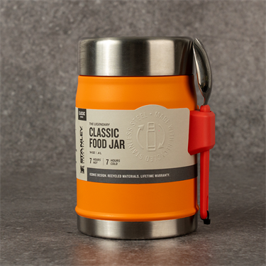 Stanley Klasik Kaşıklı Yemek Termosu 0.4L Turuncu
