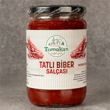 Tomakan Hatay Tatlı Biber Salçası 660g