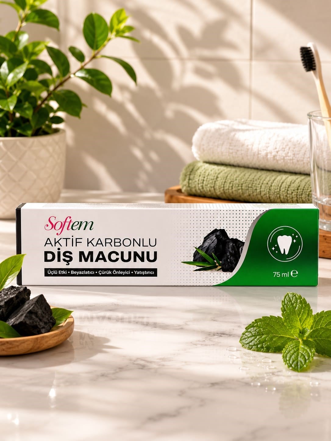 AKTİF KARBONLU DİŞ MACUNU
