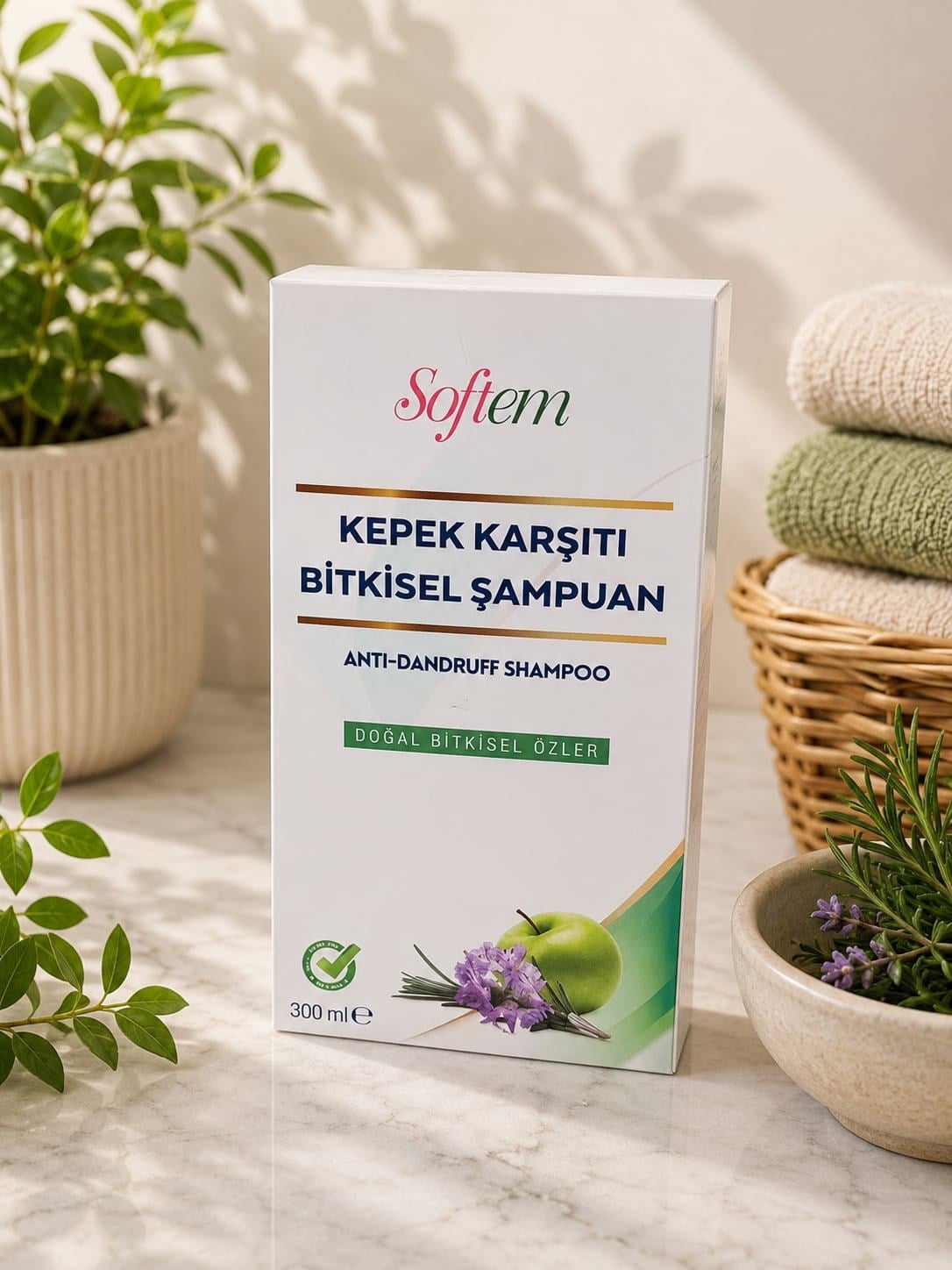 KEPEK KARŞITI BİTKİSEL ŞAMPUAN