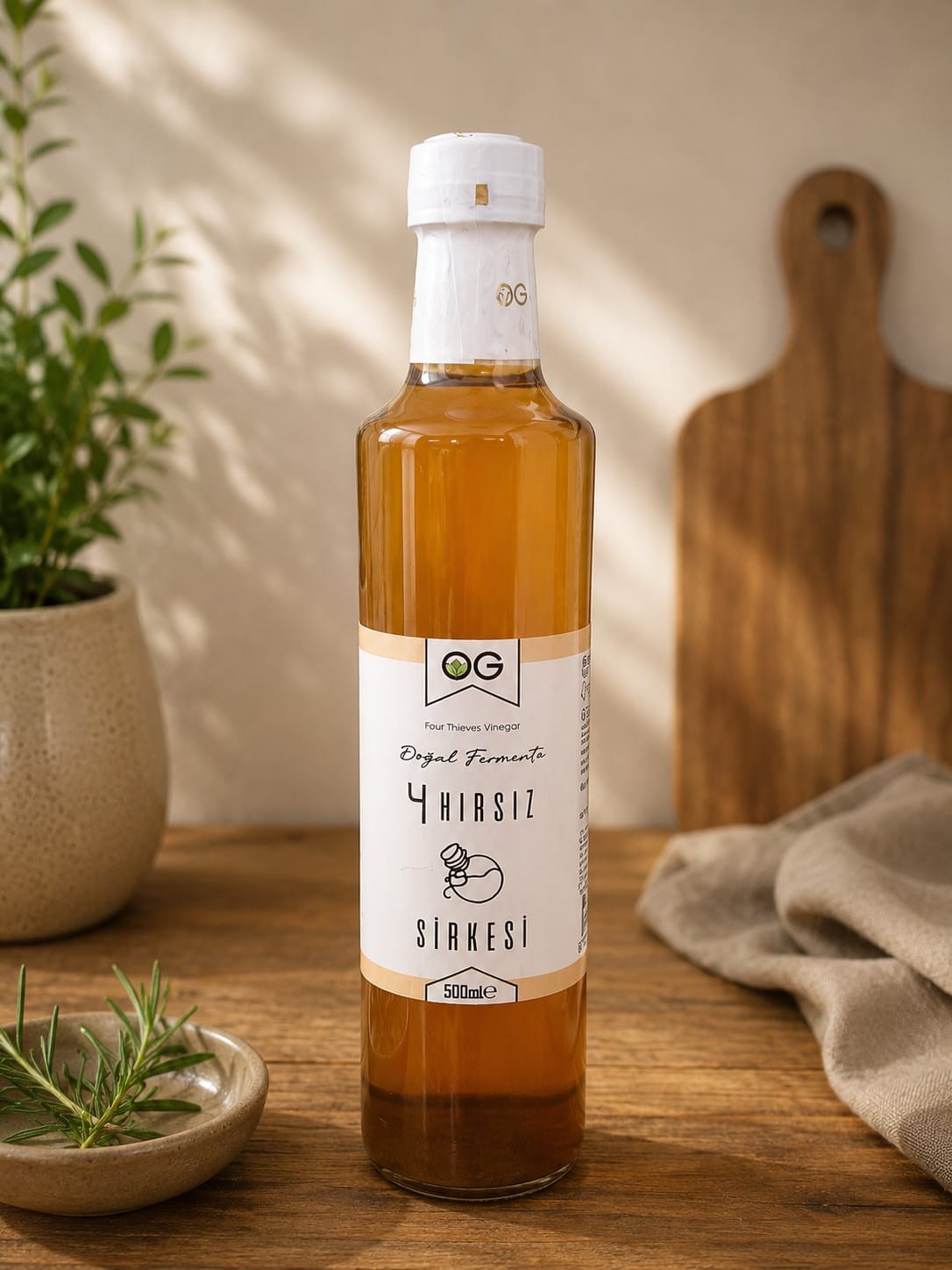 4 hırsız sirkesi 500ml