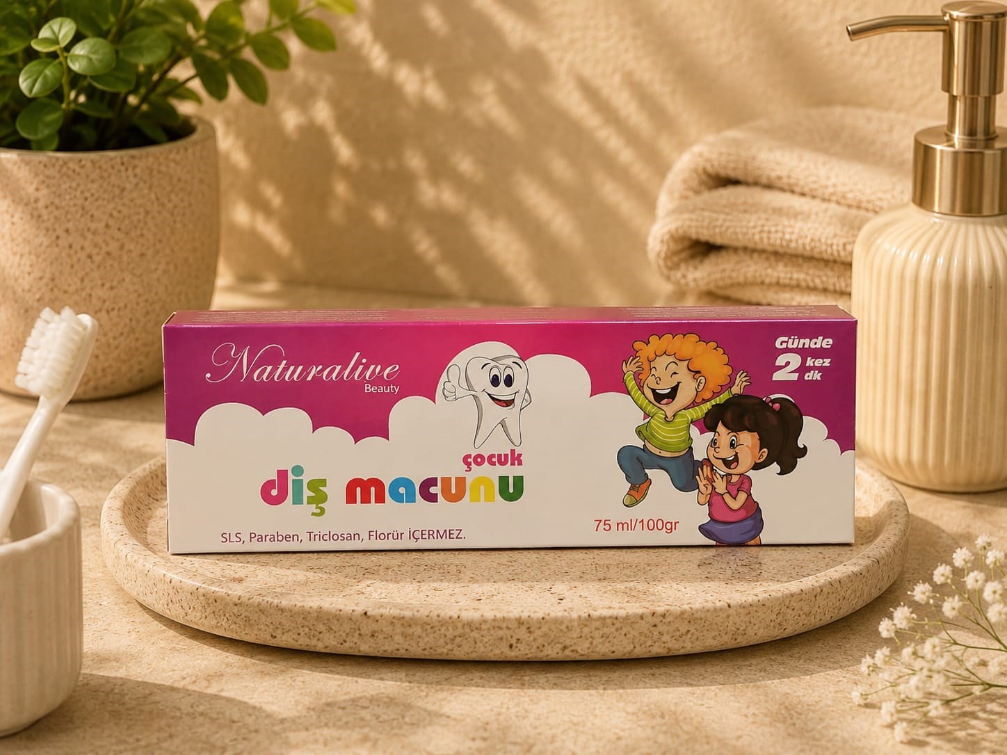 ÇOCUK DOĞAL DİŞ MACUNU
