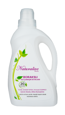 Naturalive Doğal Borakslı Çamaşır Makinesi Deterjanı