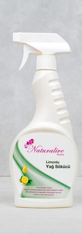 Naturalive Limonlu Doğal Yağ Çözücü