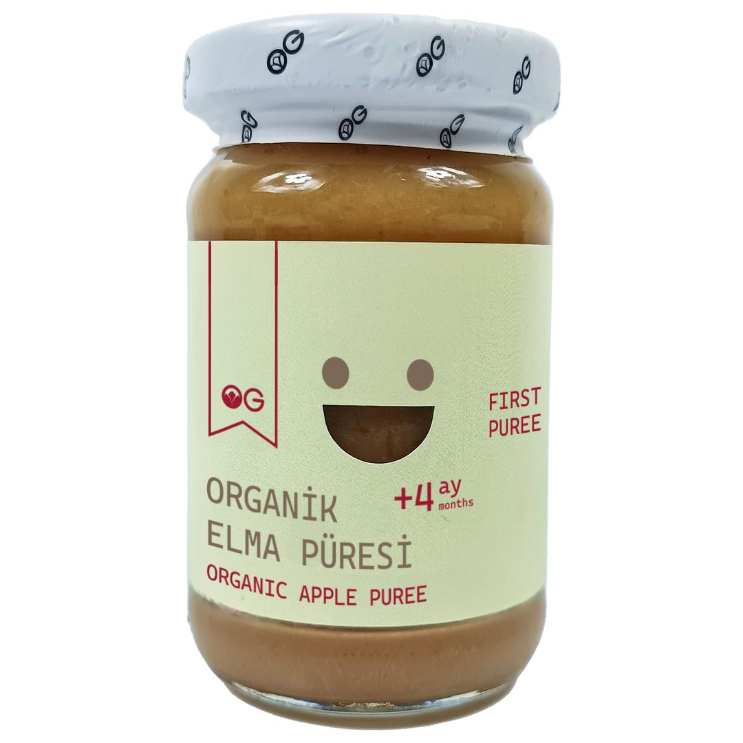 OG NATURAL ORGANİK ELMA PÜRESİ 100 GR