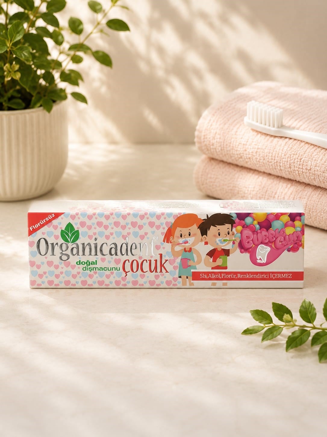 ORGANİCADENT ÇOCUK DİŞ MACUNU