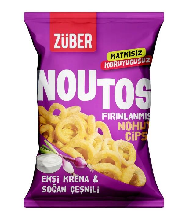 ZÜBER NOUTOS EKŞİ KREMA VE SOĞANLI CİPS