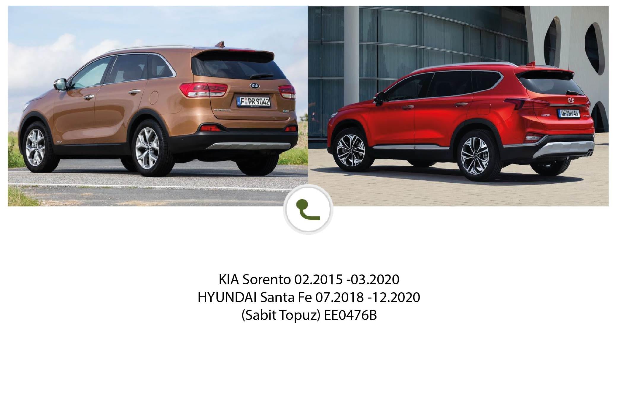 KIA Sorento  02.2015 -03.2020 (Sabit Topuz)
