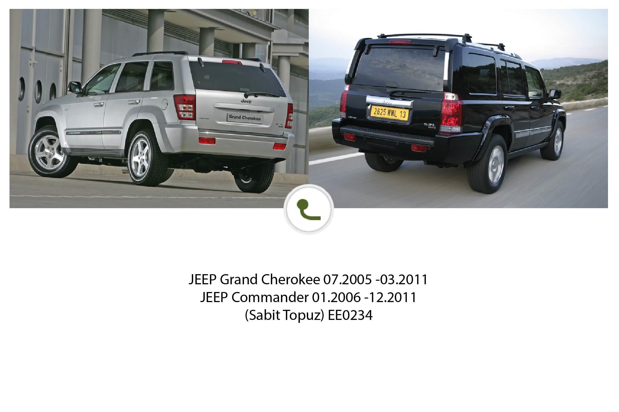 JEEP Grand Cherokee  07.2005 -03.2011 (Sabit Topuz)