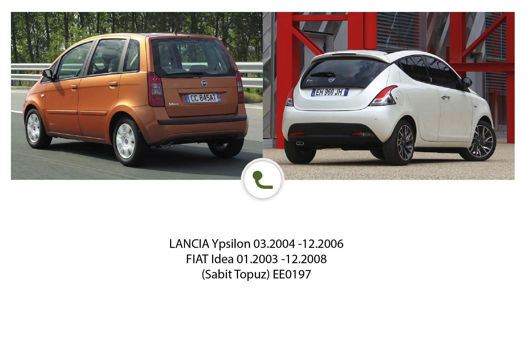 LANCIA Ypsilon   03.2004 -12.2006 (Sabit Topuz)