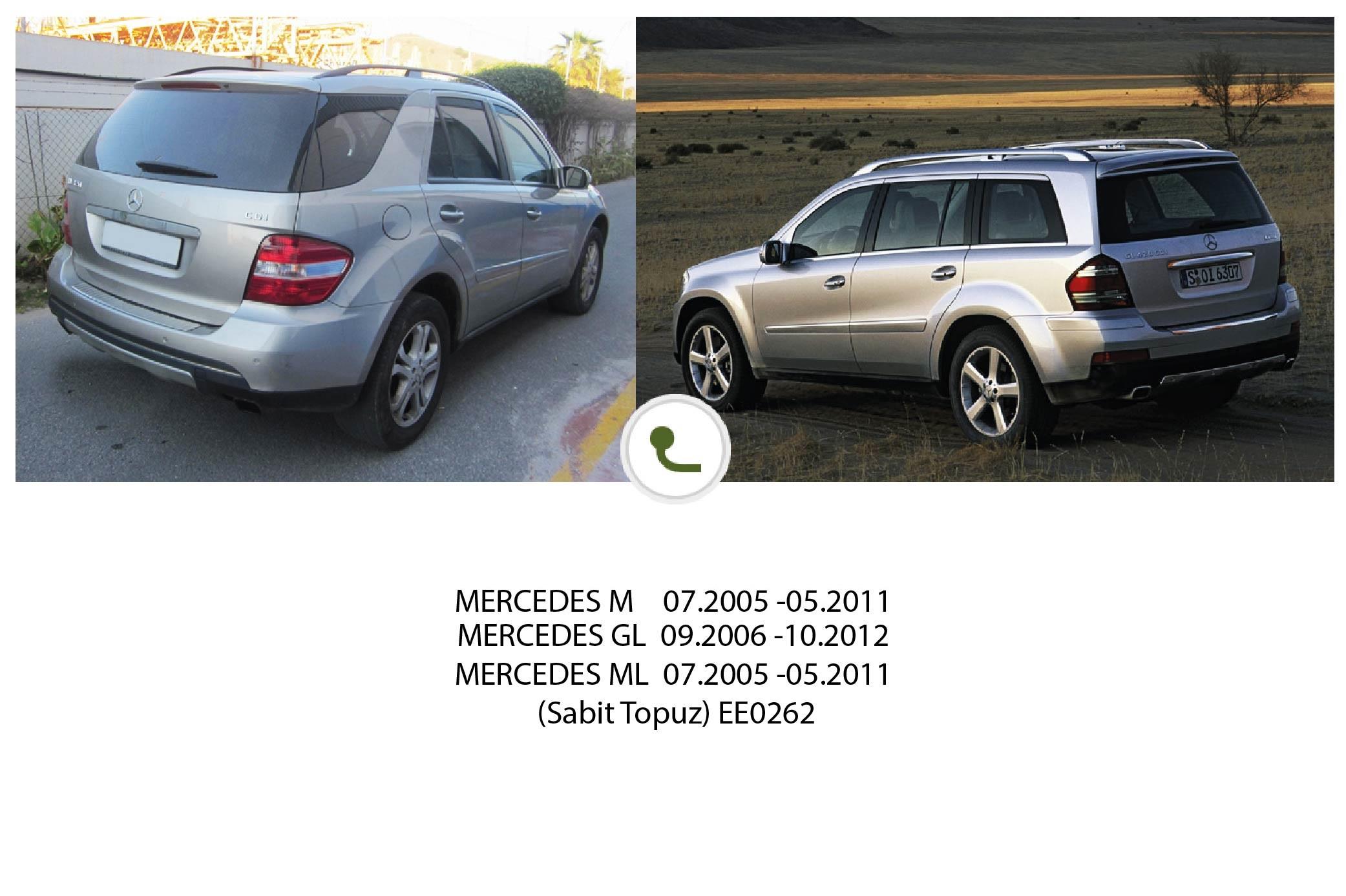 MERCEDES M  07.2005 -10.2011 (Sabit Topuz)