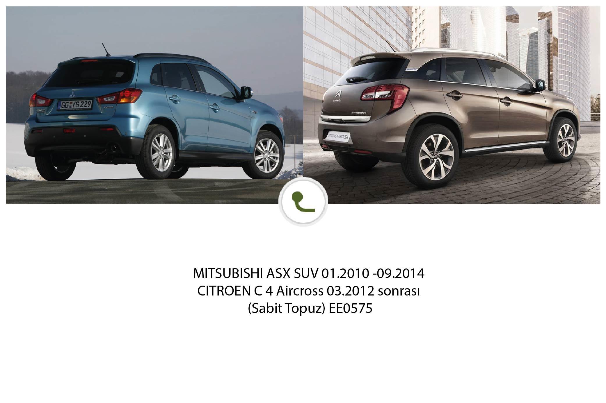 MITSUBISHI ASX SUV 01.2010 -09.2014 (Sabit Topuz)