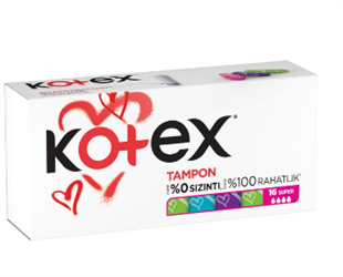 KOTEX TAMPON SUPER 16x12