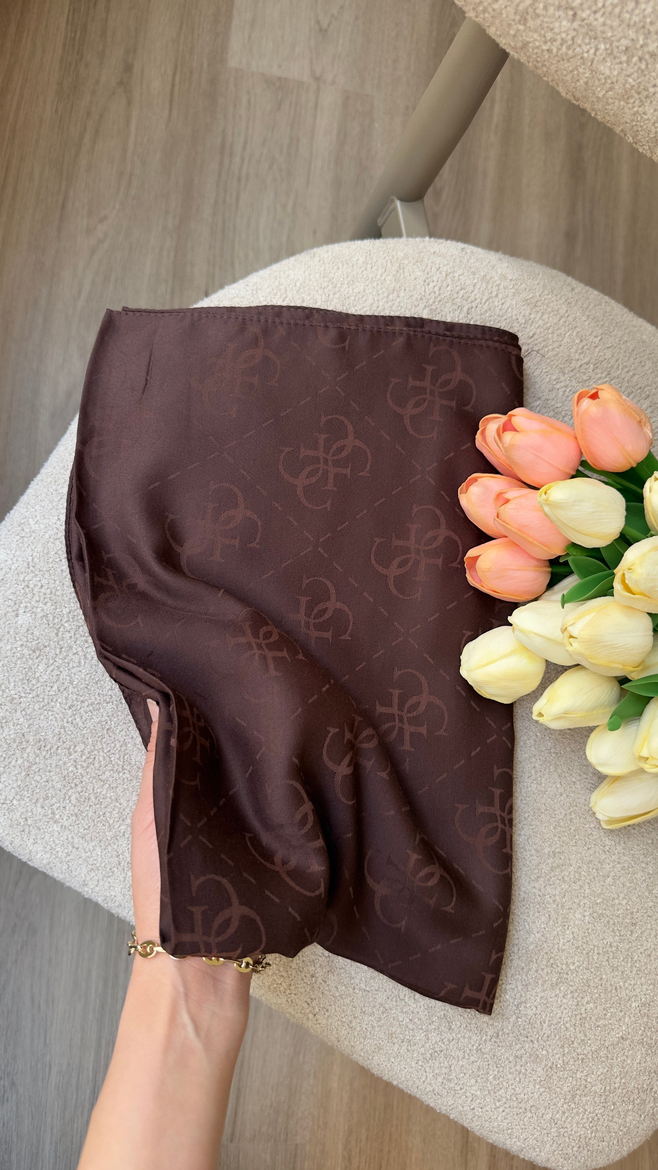 Modal Jakar Şal Acı Kahve