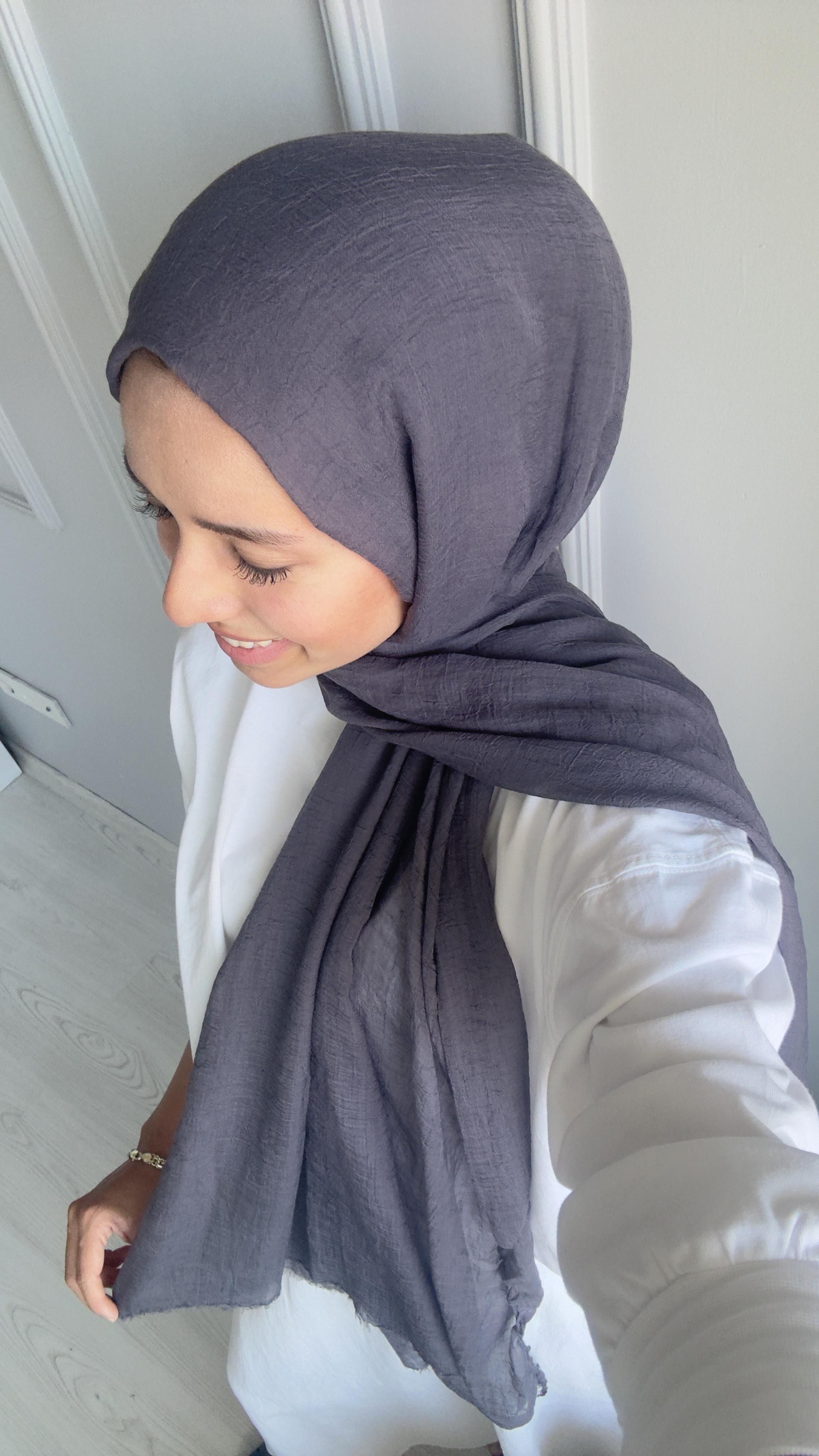 Konfor Şal Antrasit Gri