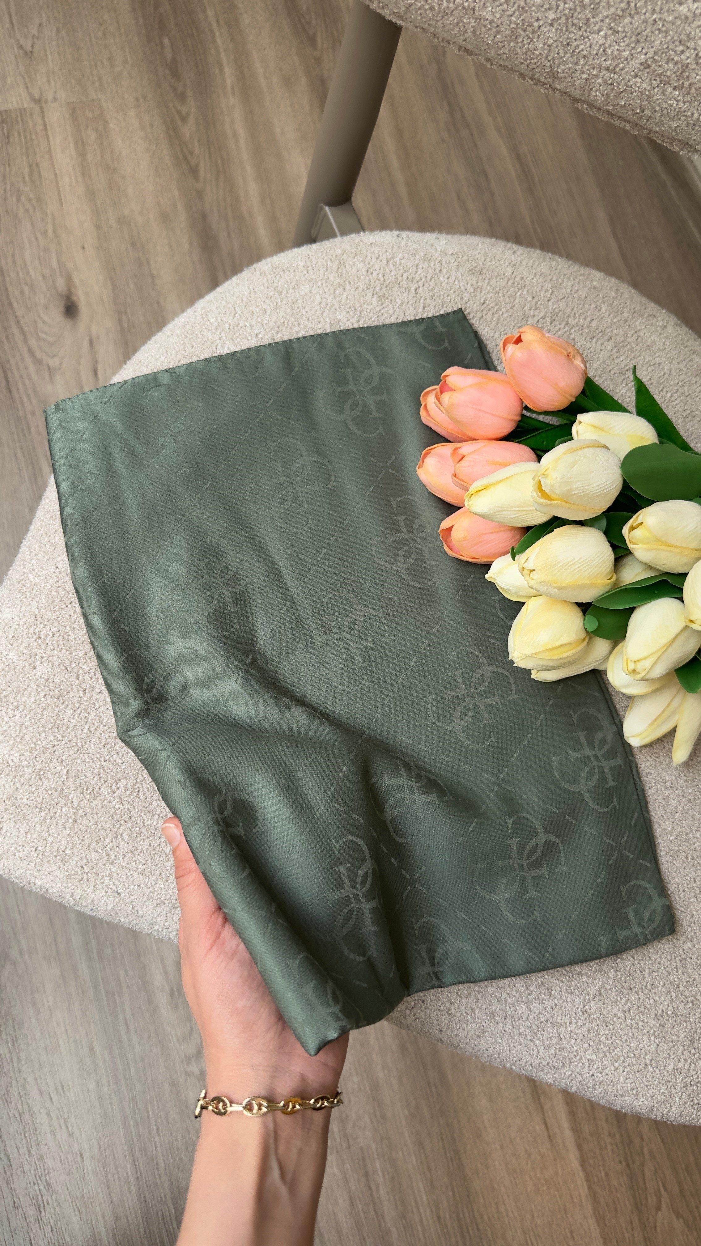 Modal Jakar Şal Yeşil