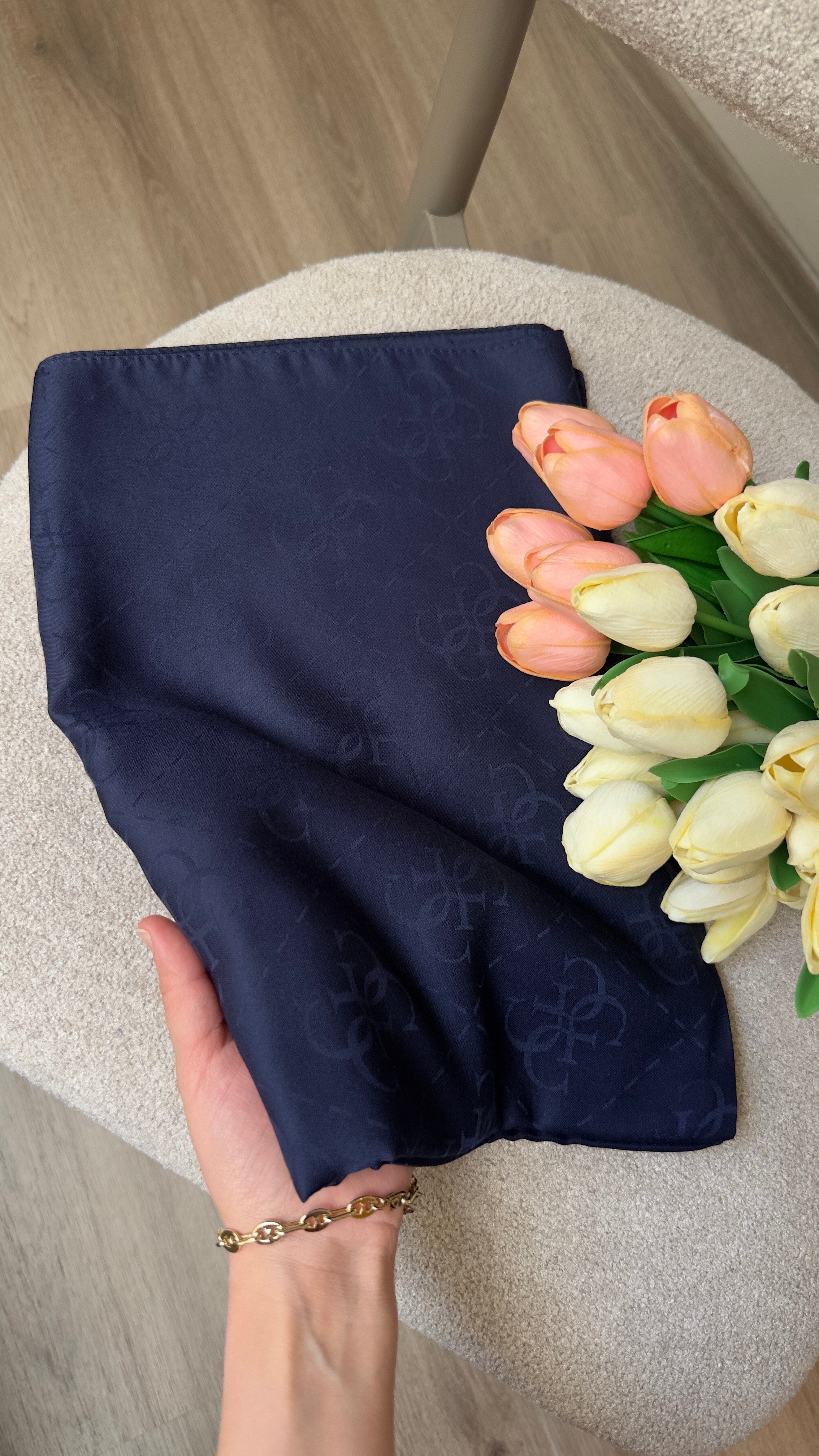 Modal Jakar Şal Lacivert