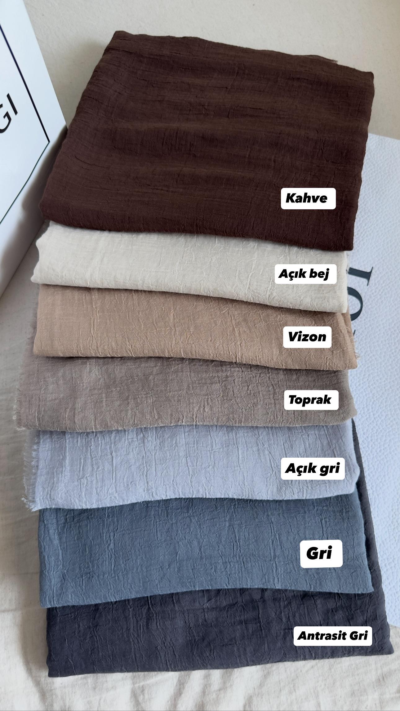 Konfor Şal Antrasit Gri