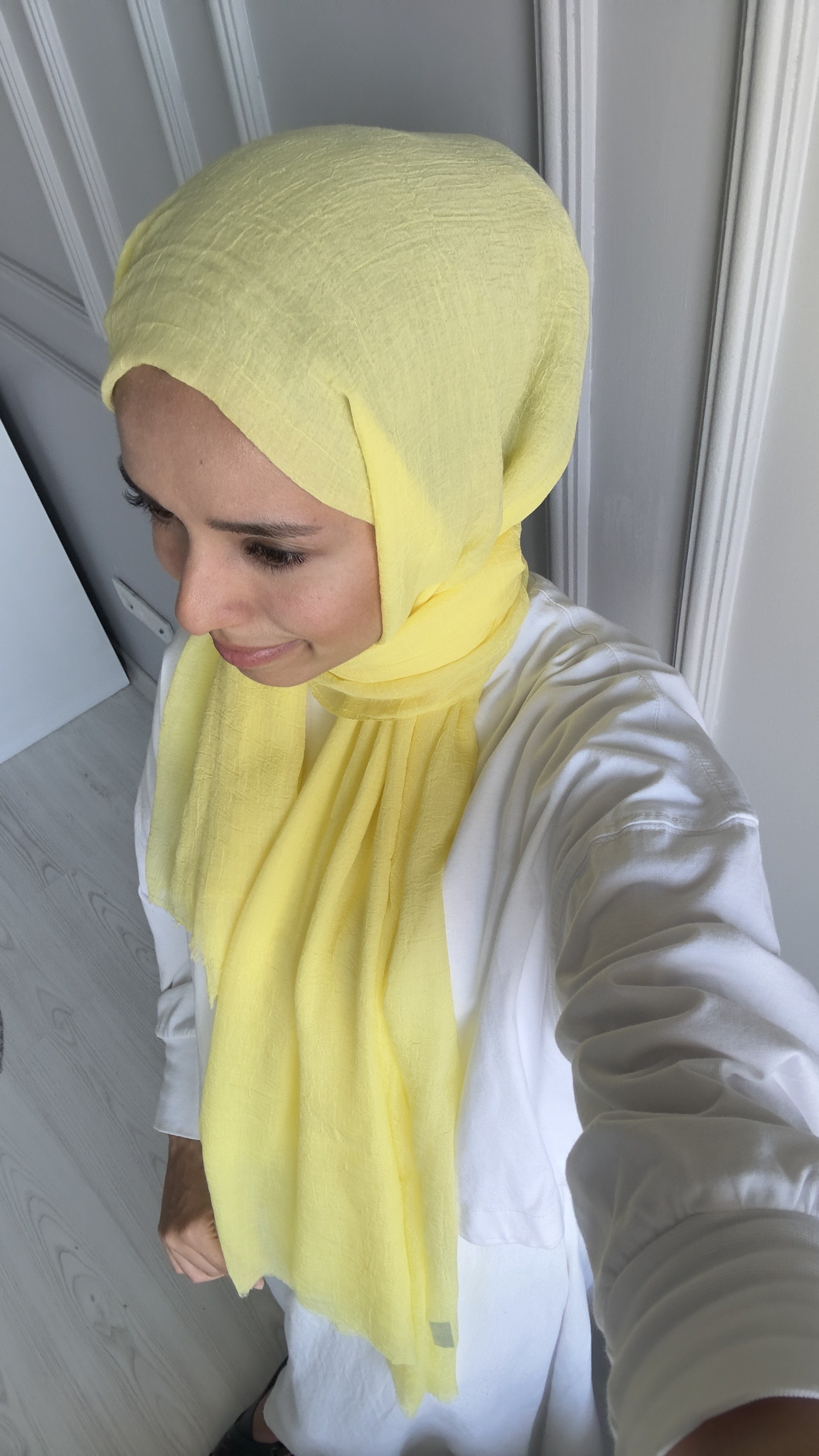 Konfor Şal Sarı