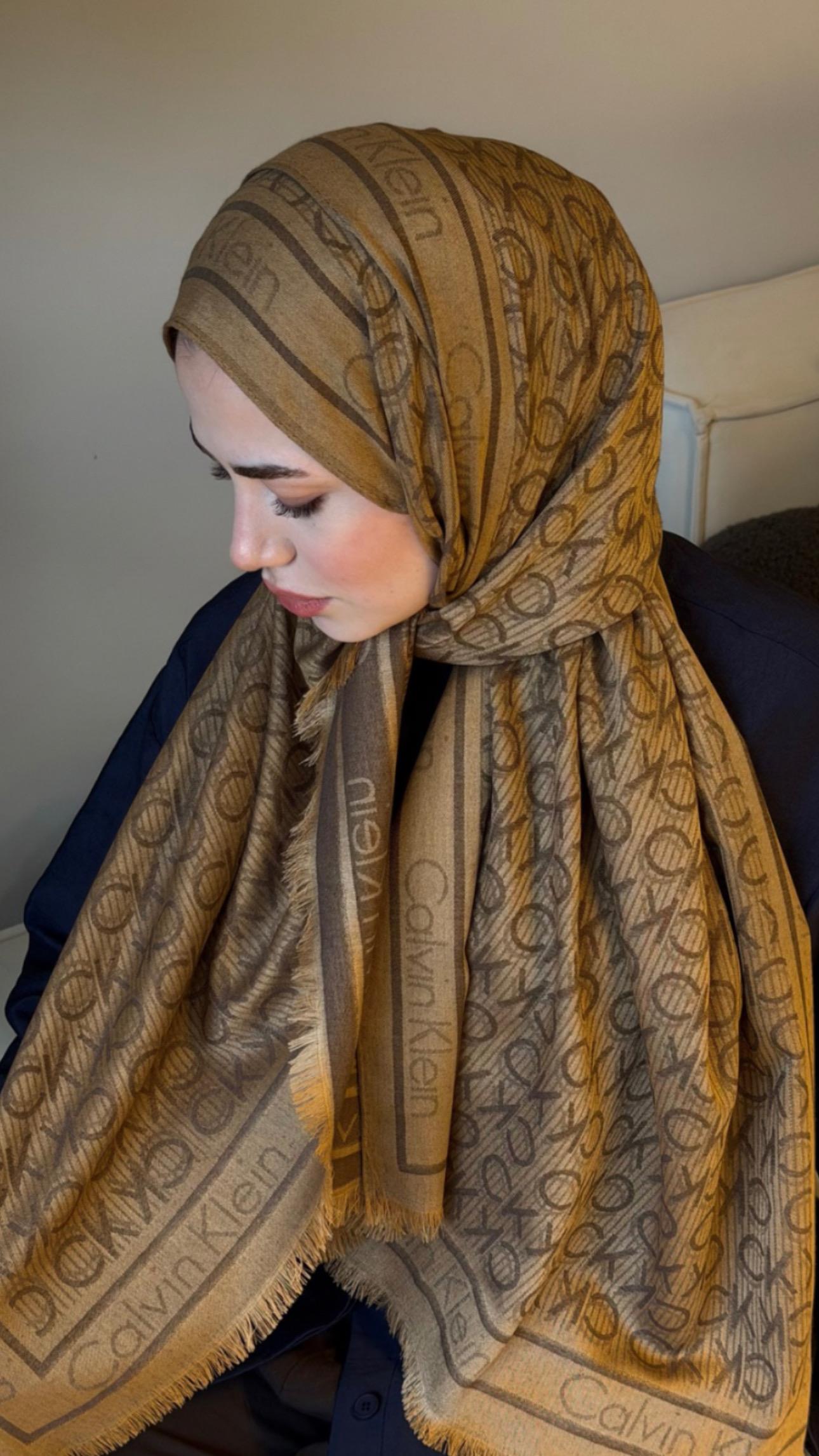 CK Yün Pamuk Şal Kahve