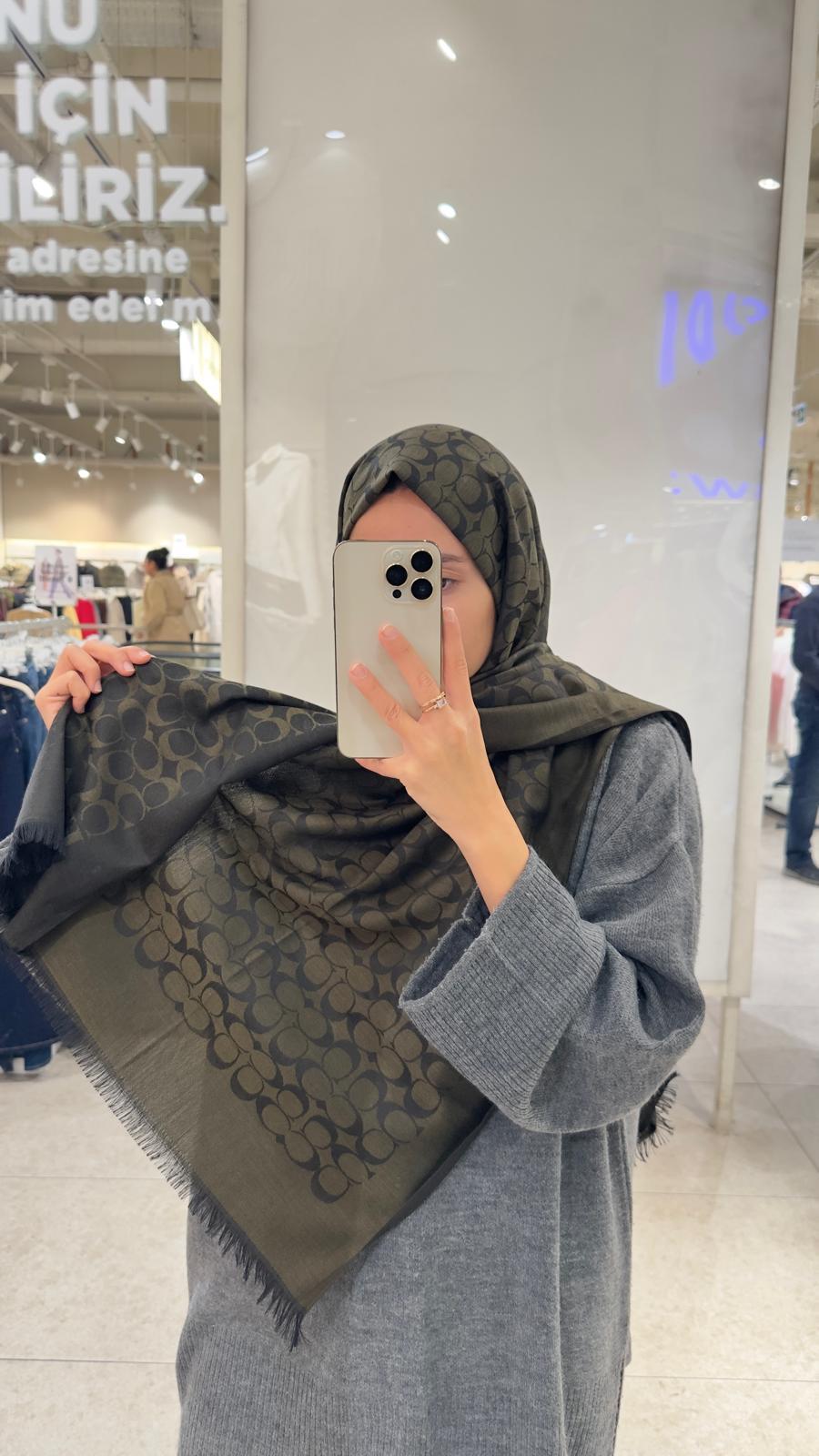 Yün Pamuk C Desen Yeşil 