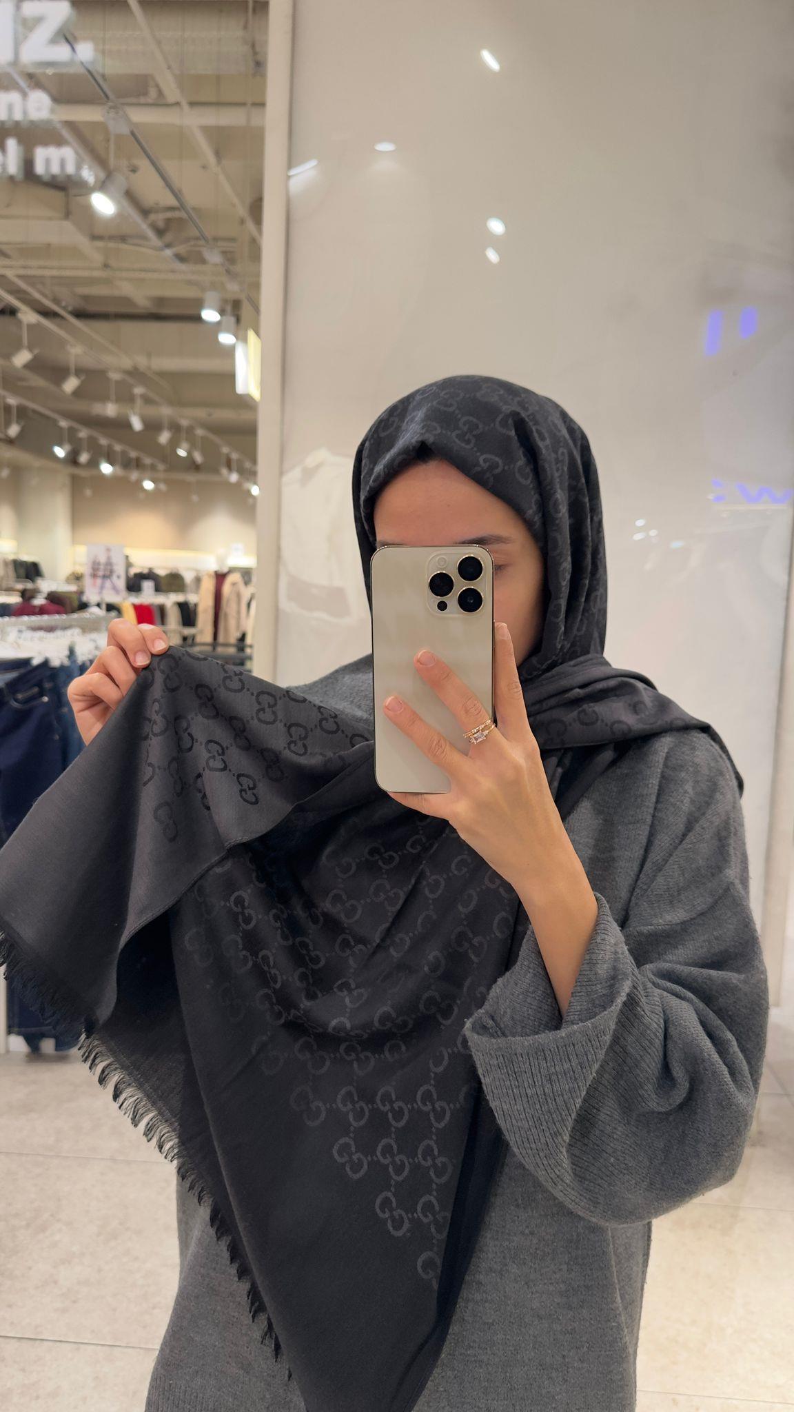 Yün Pamuk G Desen siyah