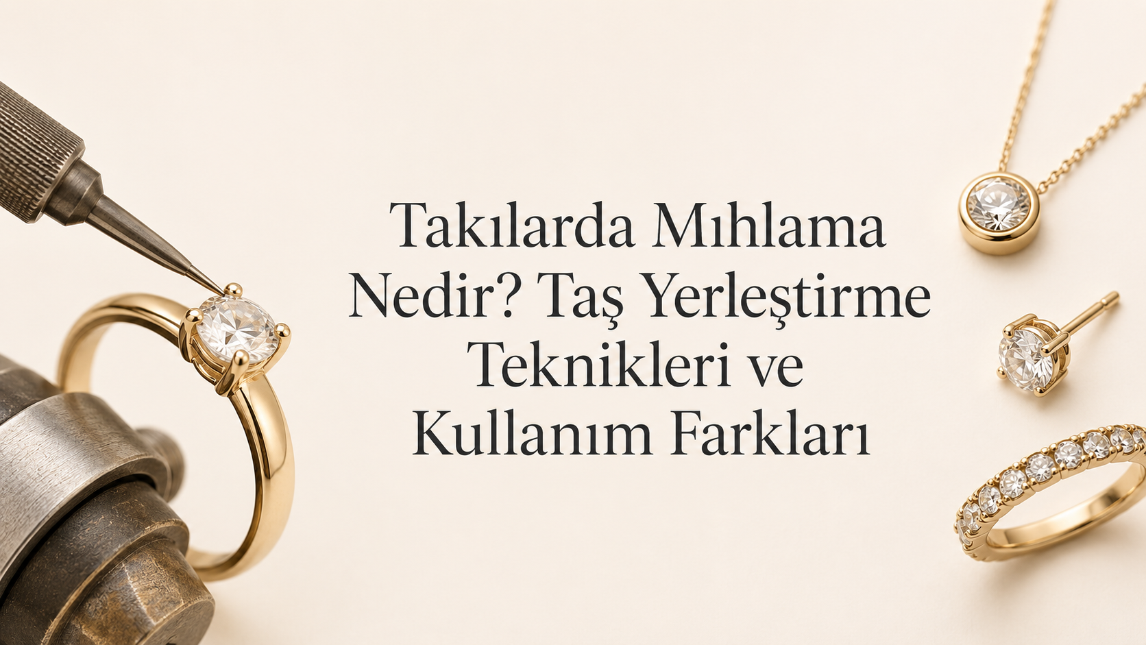 Takılarda Mıhlama Nedir? Taş Yerleştirme Teknikleri ve Kullanım Farkları