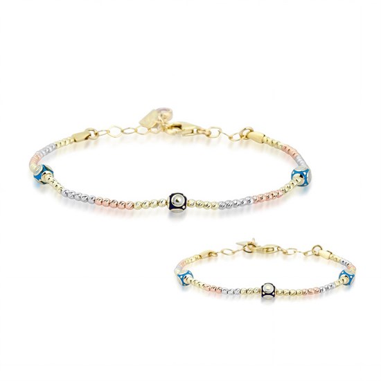 Ema Anne Çocuk İkili Set Altın Bileklik