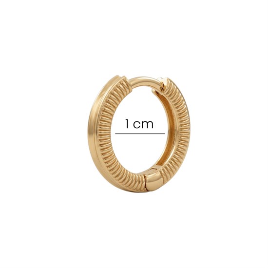 Halka Küpe Altın 14 Ayar 