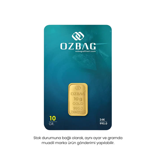 10 Gr 24 Ayar Gram Altın