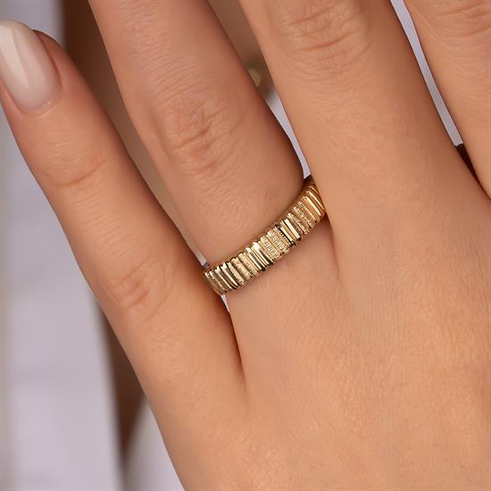 14 Ayar Altın Yüzük